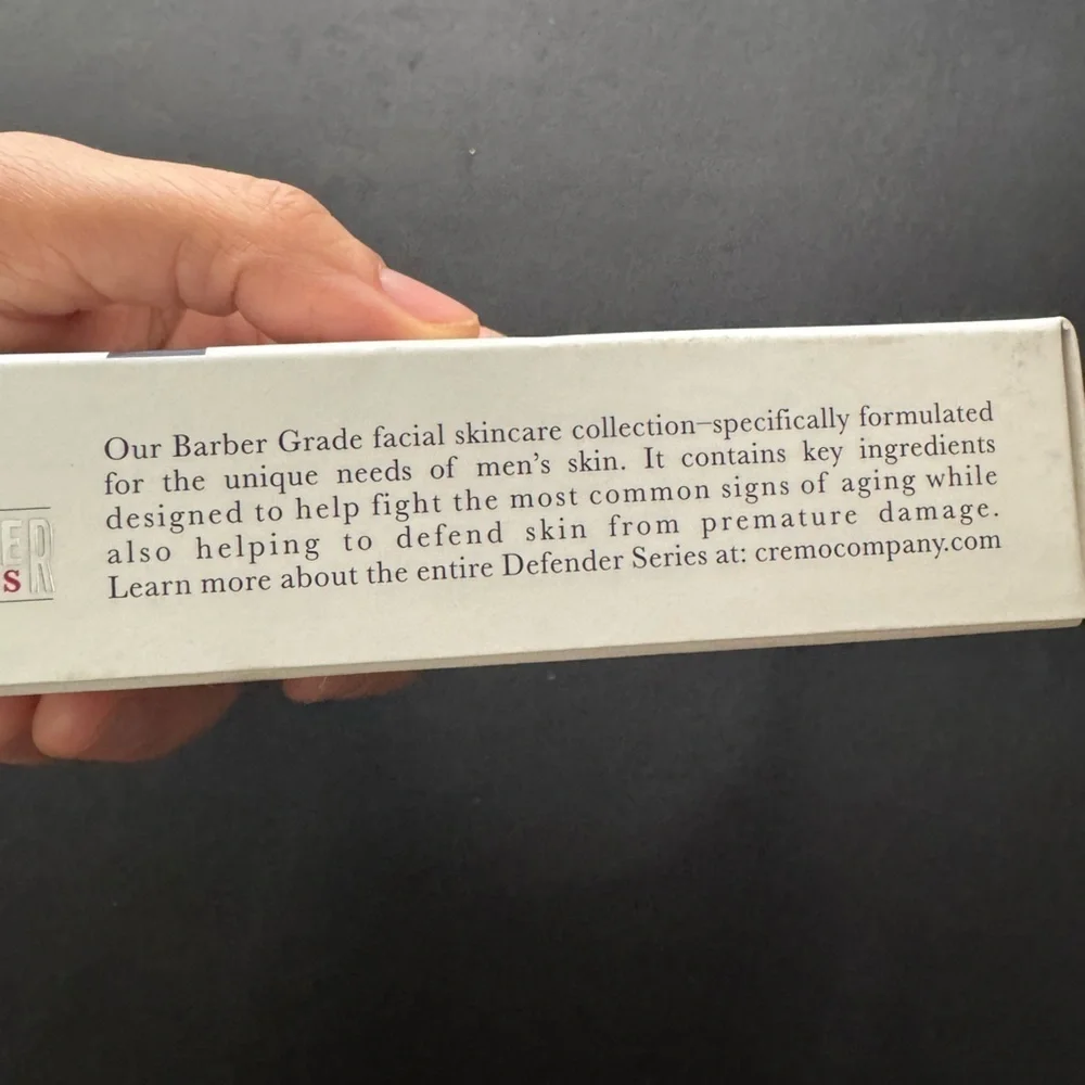 Cremo Defender Series BRIGHTENING SERUM with Vitamin C & Peptides 1.5 fl oz
